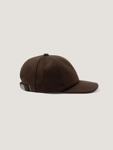 Sunspel Boiled Wool Cap