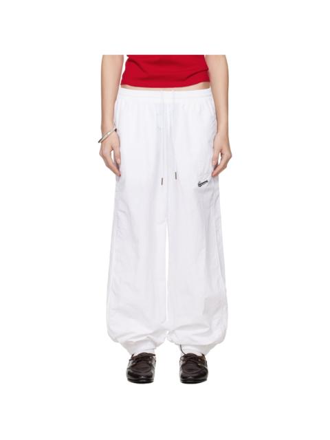 WILLY CHAVARRIA White Bad Boy Track Pants