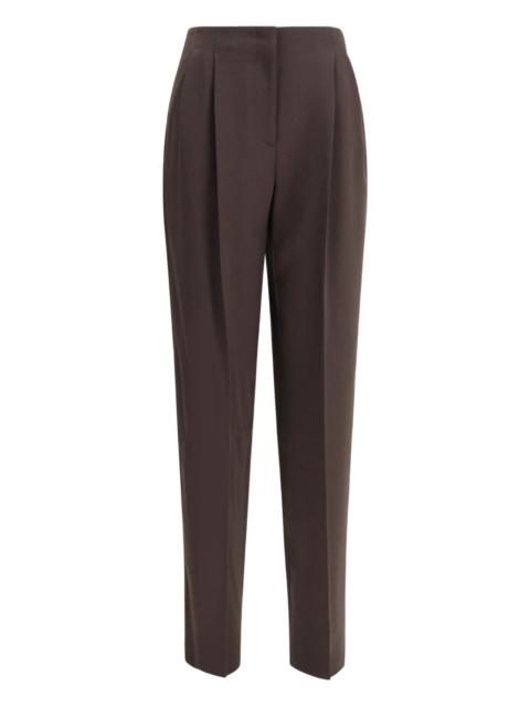 GIORGIO ARMANI pleated-front trousers