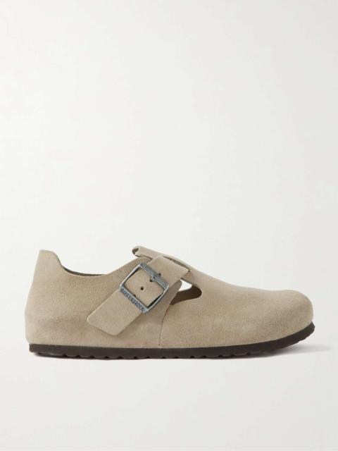 BIRKENSTOCK London Suede Clogs