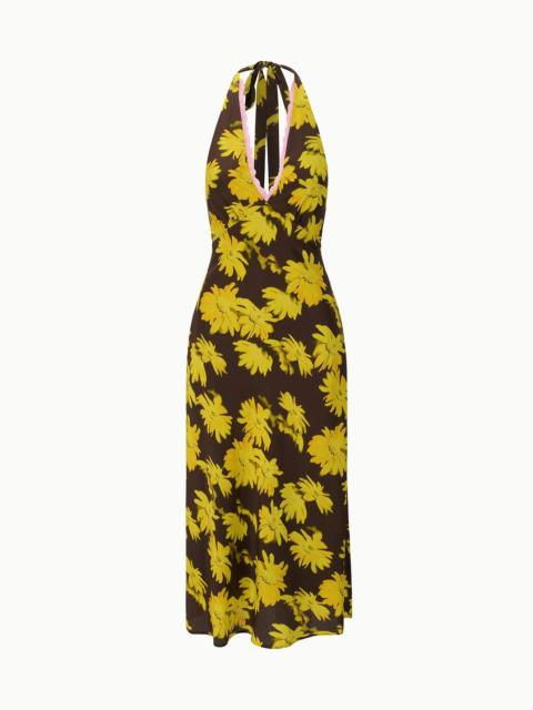 STAUD STAUD LUCCA DRESS GOLDEN DAISY