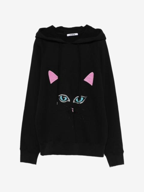 VIVETTA sequin-appliqué hoodie