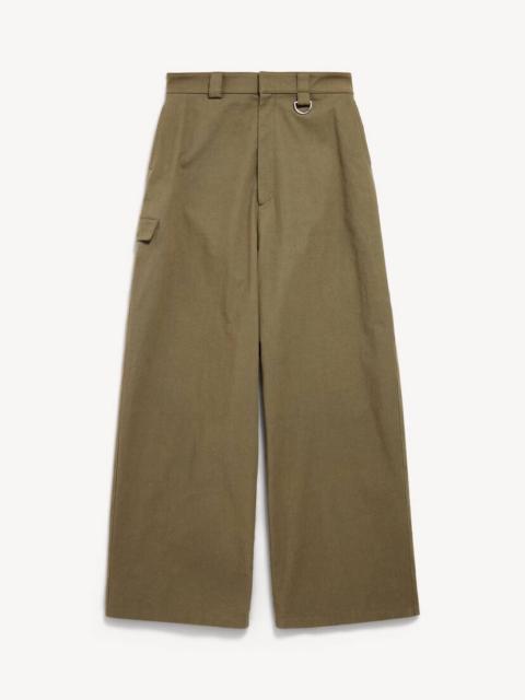 BALENCIAGA Men's Loose Fit Workwear Pants in Khaki