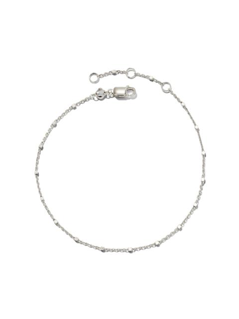 KENDRA SCOTT Single Satellite Chain Bracelet in Sterling Silver