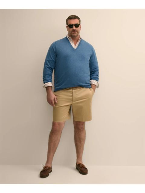 Brooks Brothers Big & Tall 10" Flat Front Stretch Advantage Chino® Shorts