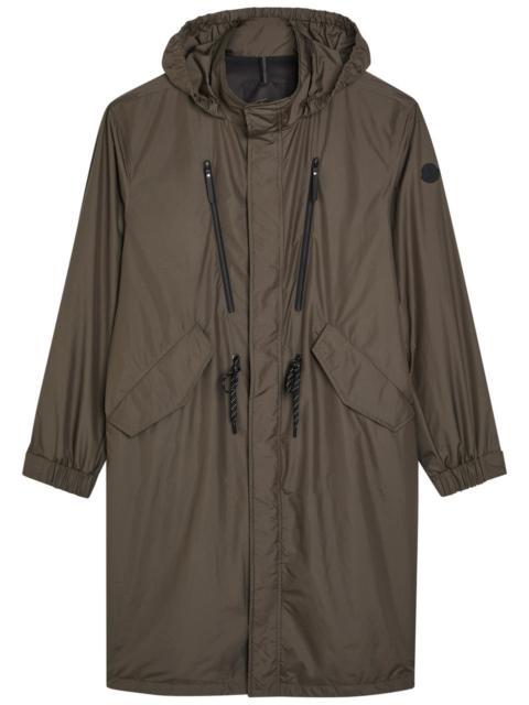 Moncler Moncler Alisa Hooded Shell Parka Coat