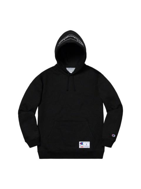 Supreme Supreme x Champion Zip Up Hooded Sweatshirt 'Purple Supreme Supreme x Champion Zip Up Hooded Sweatshirt 'Purple