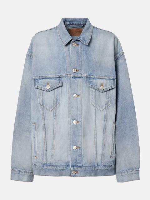 BALENCIAGA Logo denim jacket