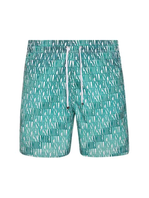 x Palm Springs graphic-print swim shorts
