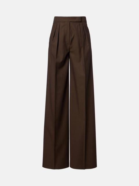 Max Mara Quorum virgin wool wide-leg pants