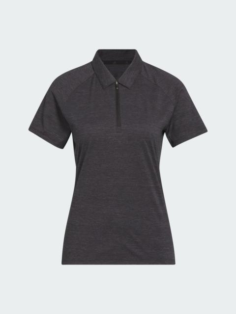 adidas Ultimate365 Heathered Twistknit Polo Shirt