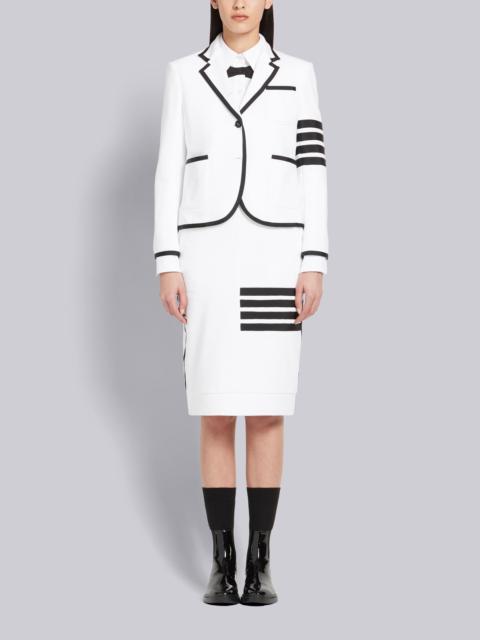 Thom Browne 4-Bar Loopback Jersey Suit