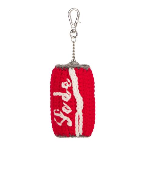 RICE NINE TEN Hand Knitting Soda Can Key Ring