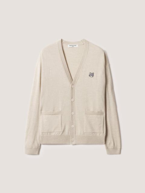 Maison Kitsuné FOX HEAD MERINO COMFORT CARDIGAN