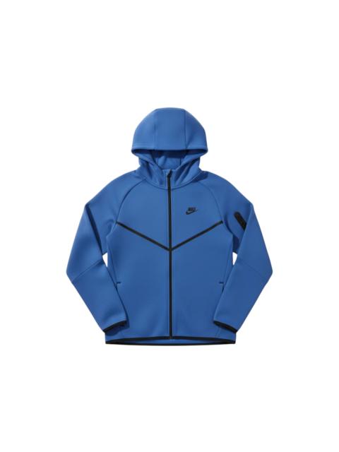 Nike Tech Fleece Windrunner Full Zip Hoodie Game Royal/Black