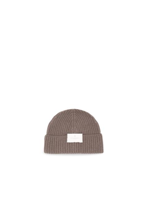 Brunello Cucinelli Cashmere English Rib Knit Beanie
