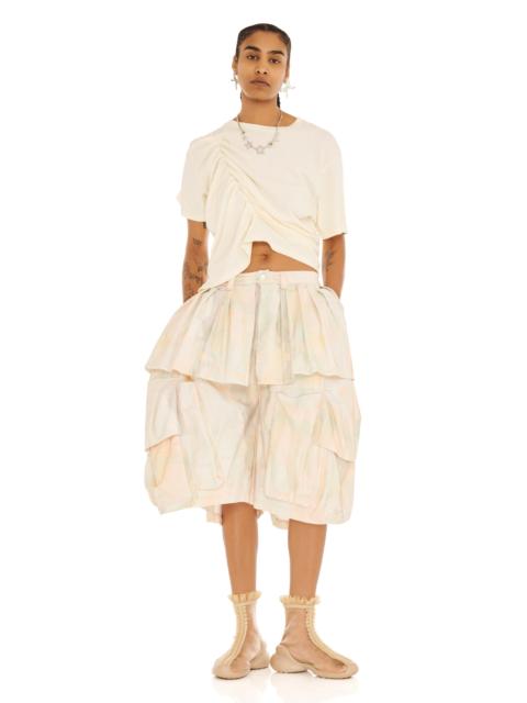 Collina Strada GAU SHA PLAID HAZEL CARGO SHORT