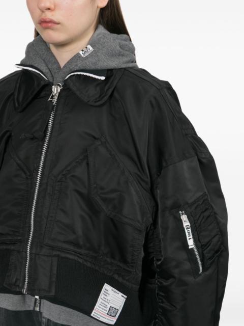 Maison MIHARAYASUHIRO layered bomber jacket