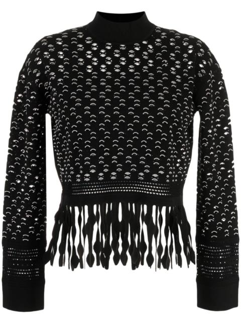 SIMKHAI Roman fringed jumper