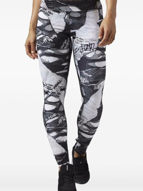 Reebok Dance Shredded Punk leggings