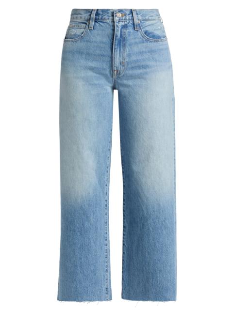 SLVRLAKE Women's Grace Wide-Leg Crop Jeans - Find Your Way