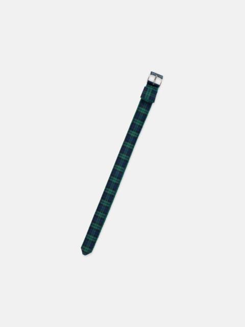 J. PRESS BLACKWATCH TARTAN NYLON WATCH STRAP