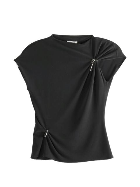 GRACE LING draped pin top