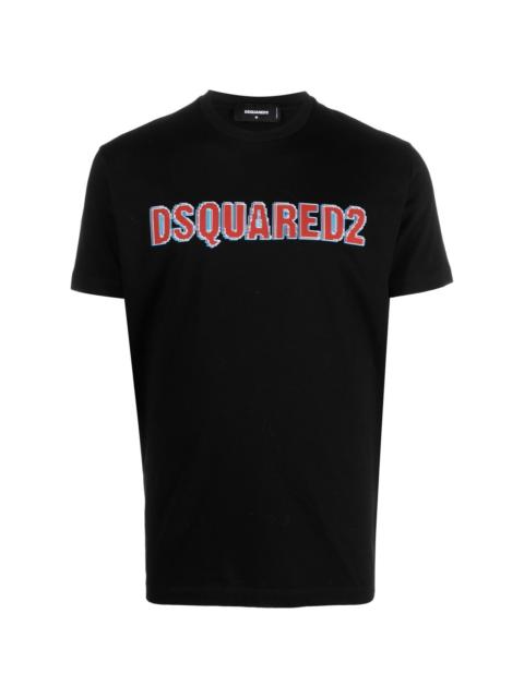 DSQUARED2 logo-print cotton T-shirt