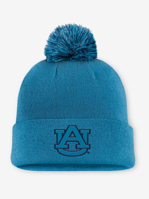 Nike Auburn Primetime Campus Toned Men's Nike College Cuffed Pom Beanie