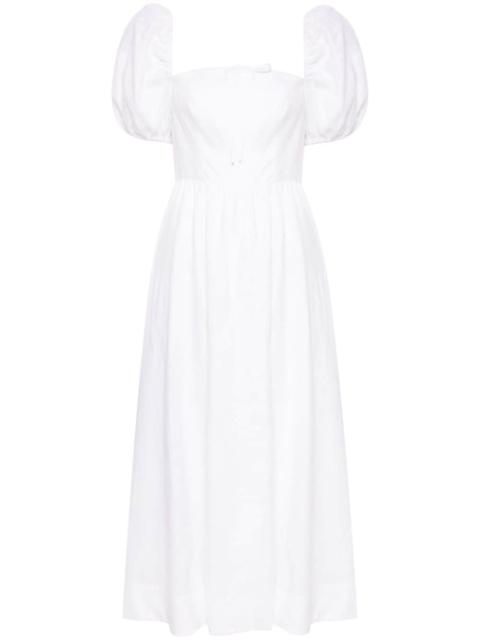 Reformation Marella linen midi dress
