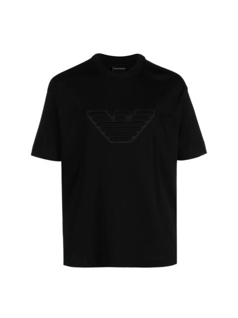 embossed-logo cotton T-shirt