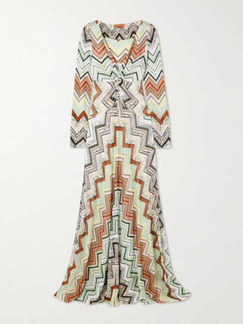 Missoni Crochet-knit Maxi Dress