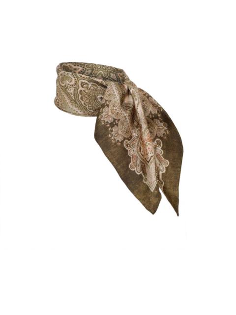 Zimmermann PRINTED SILK SQUARE 55