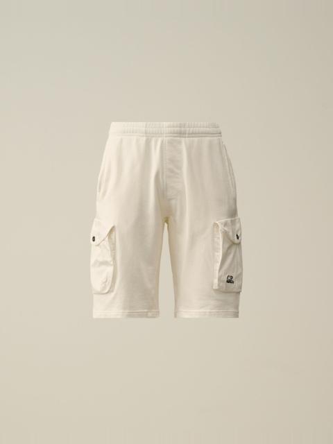 C.P. Company Cotton Fleece Mixed Cargo Shorts
