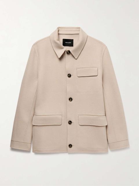 Yves Salomon Wool and Cashmere-Blend Felt Overshirt