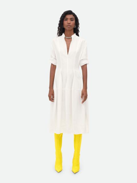 Bottega Veneta viscose and linen dress