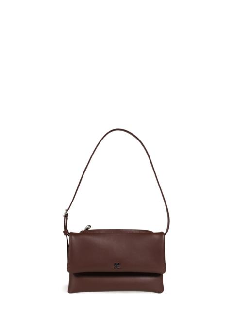 courrèges CUFF LEATHER MINI CLUTCH / BUR