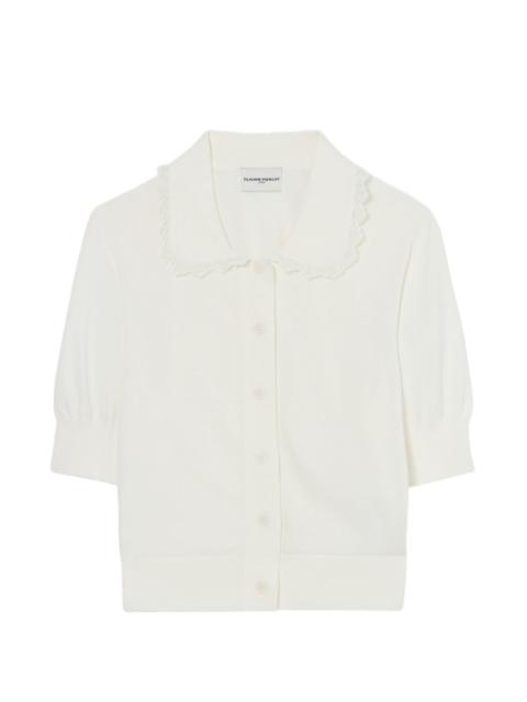 Claudie Pierlot lace knit cardigan
