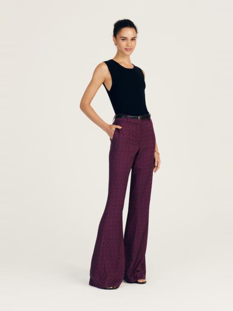 DEREK LAM 10 CROSBY CAMI HIGH RISE FLARE PANT