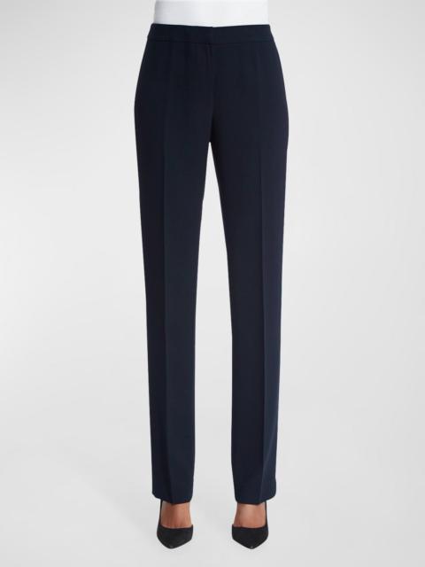 Lafayette 148 New York Barrow FinesseCrepe Pants