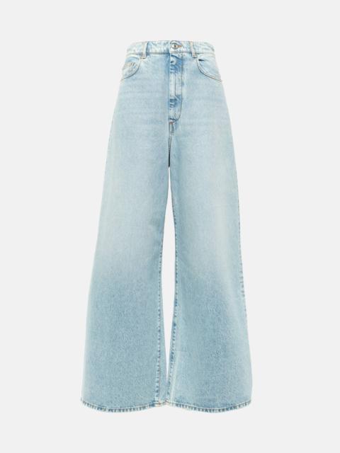 Sportmax Angri low-rise wide-leg jeans