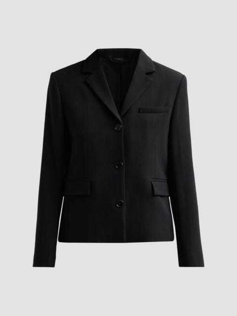 TOTEME Women's Stretch-Wool Blazer - Black