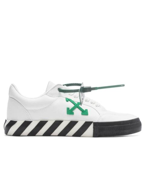 Off-White Vulcanized Arrows-motif canvas low-top trainer
