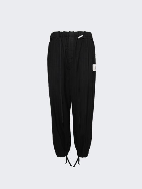 Maison MIHARAYASUHIRO Wide Trousers Black