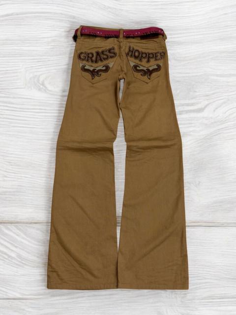 기타 브랜드 Hysteric Glamour × Japanese Brand × Seditionaries - Flared GRASS HOPPER Seditionaries Back Embroidered