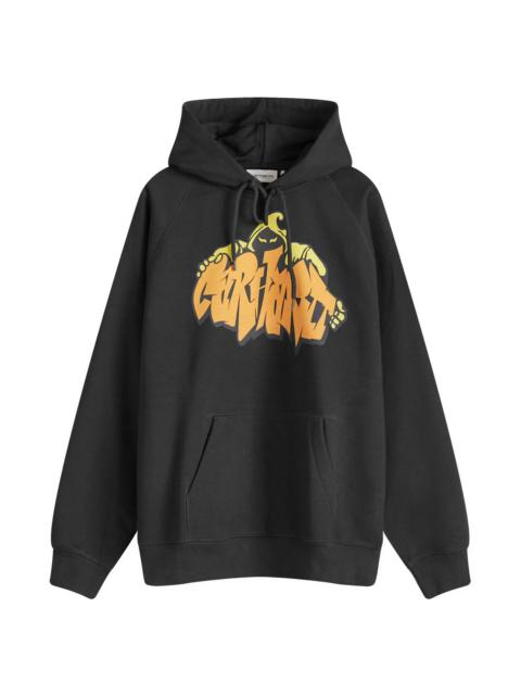 【Carhartt】HOODED YUTE SWEATSHIRT R5399 Hooded Yute Sweat Carhartt WIP Hoodie in mistygrey for men