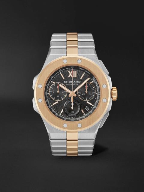 Alpine Eagle XL Chrono Automatic 44mm Lucent Steel and 18-Karat Rose Gold Watch, Ref. No. 298609-600