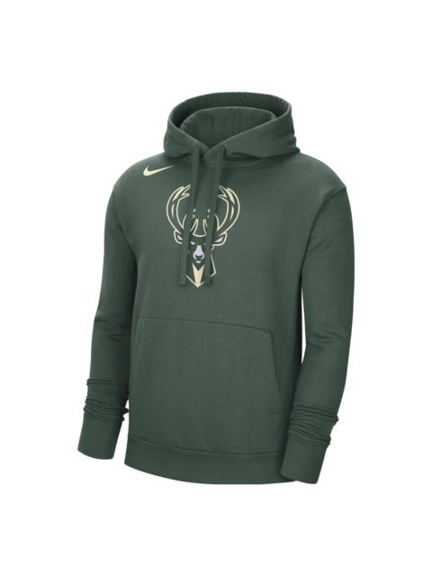 Nike x NBA Fleece Hoodie 'Milwaukee Bucks' DN8636-323