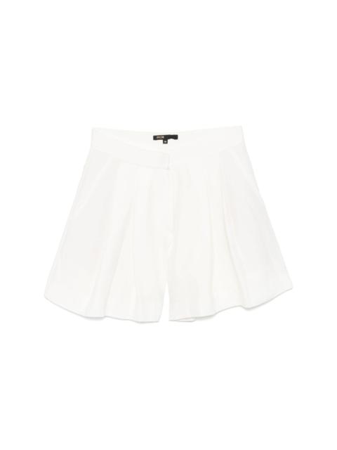 pleated shorts