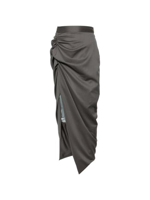 Vivienne Westwood Panther gathered maxi skirt